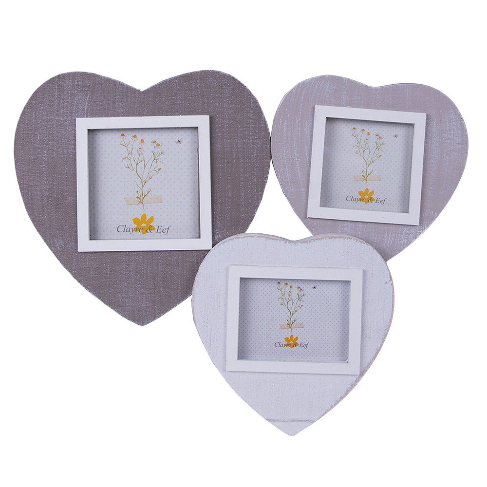 Fotolijst 32x2x25 cm / 7x7 / 6x9 / 9x9 cm