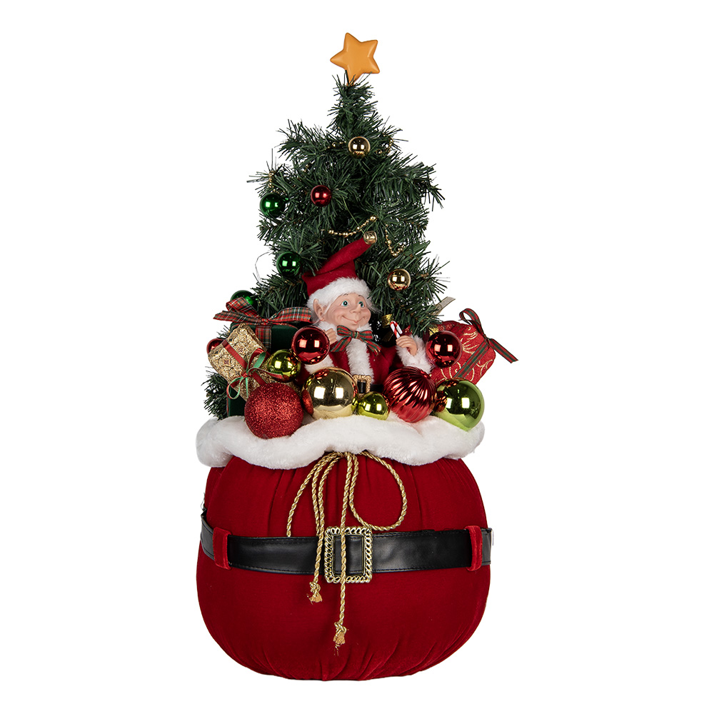 Decoratie kerstboom met LED Ø 30x70 cm / 3xAA