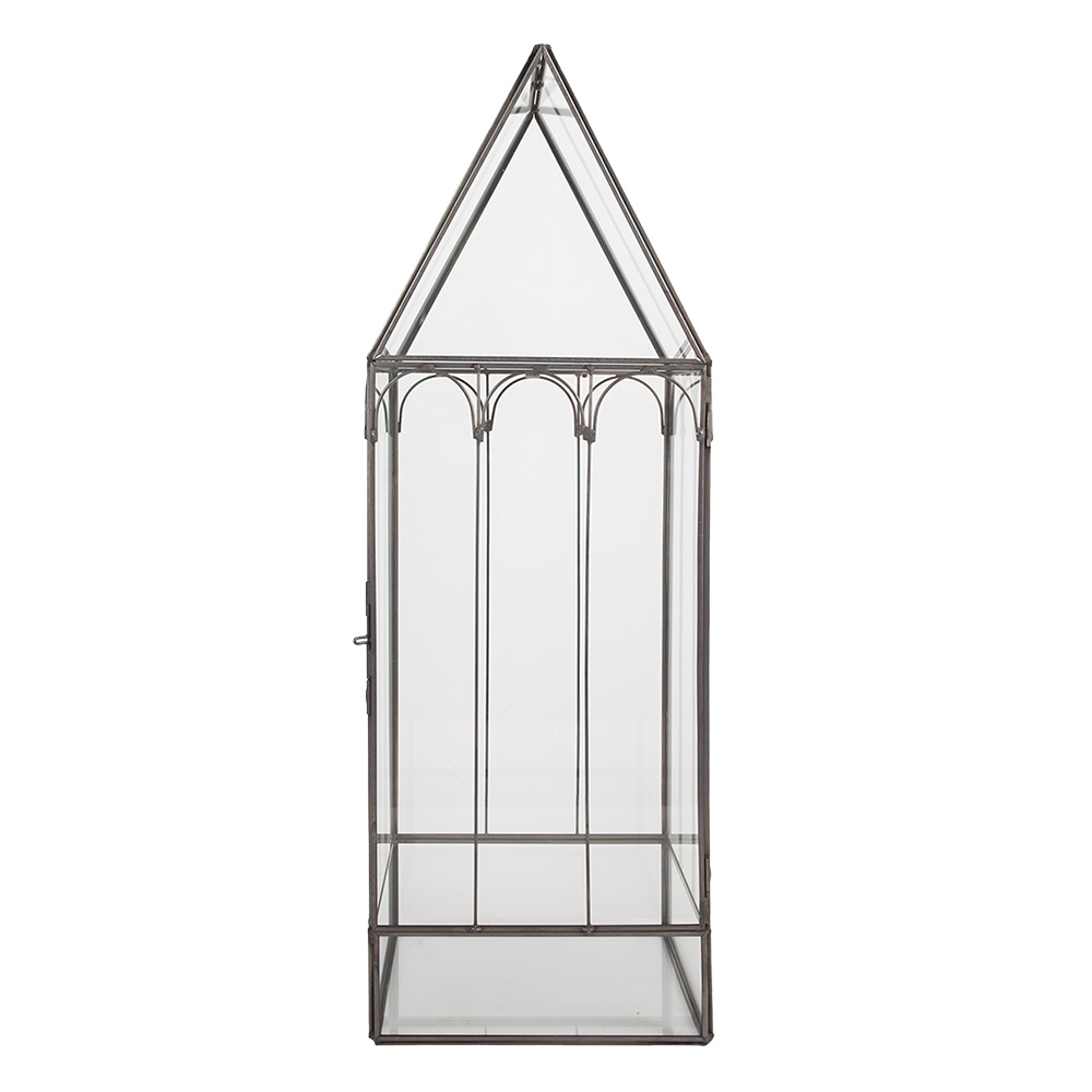 Decoratie kweekkasje 15x15x45 cm