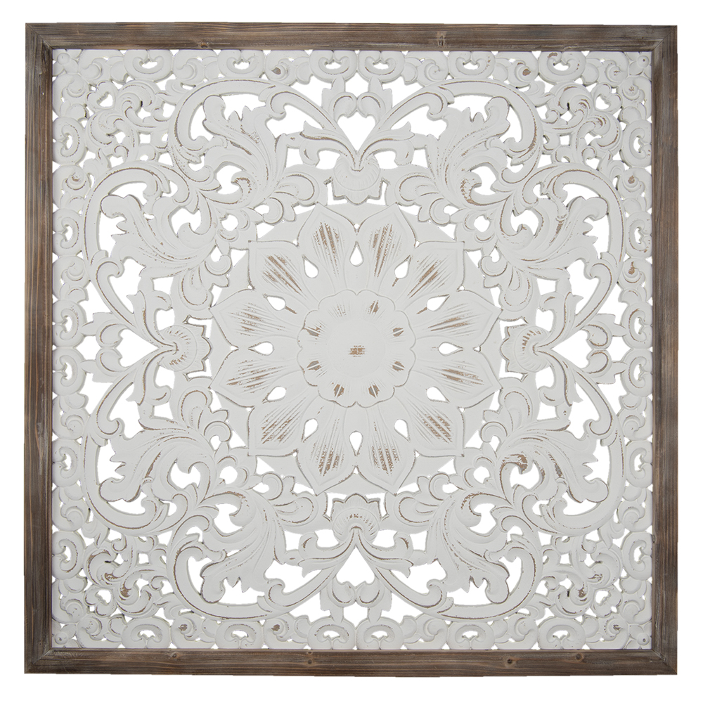 Wanddecoratie 95x4x95 cm