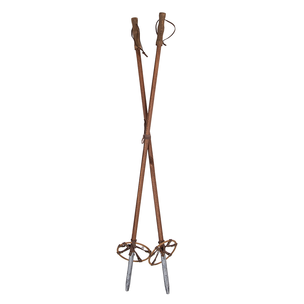 Decoratie skistokken (2) Ø 12x100 cm