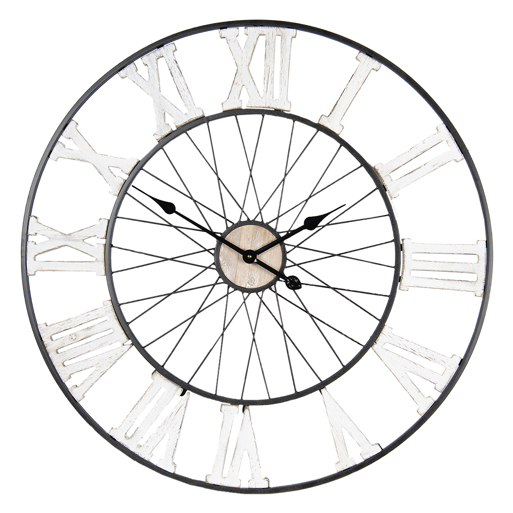 Wandklok Ø 80x4 cm / 1xAA