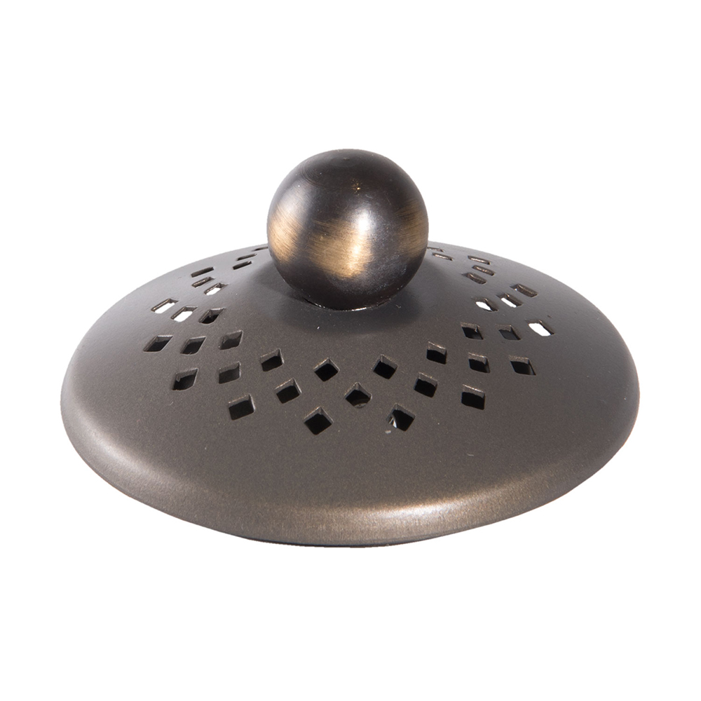 LO-6 cm kaphouder bruin of brons