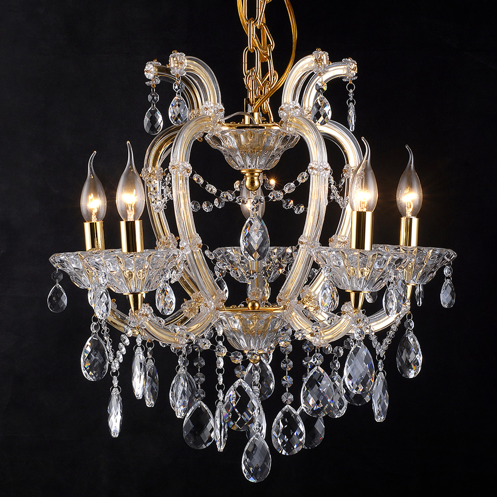 Kroonluchter 5 lichts Ø 53x55 cm E14/max 5x40W