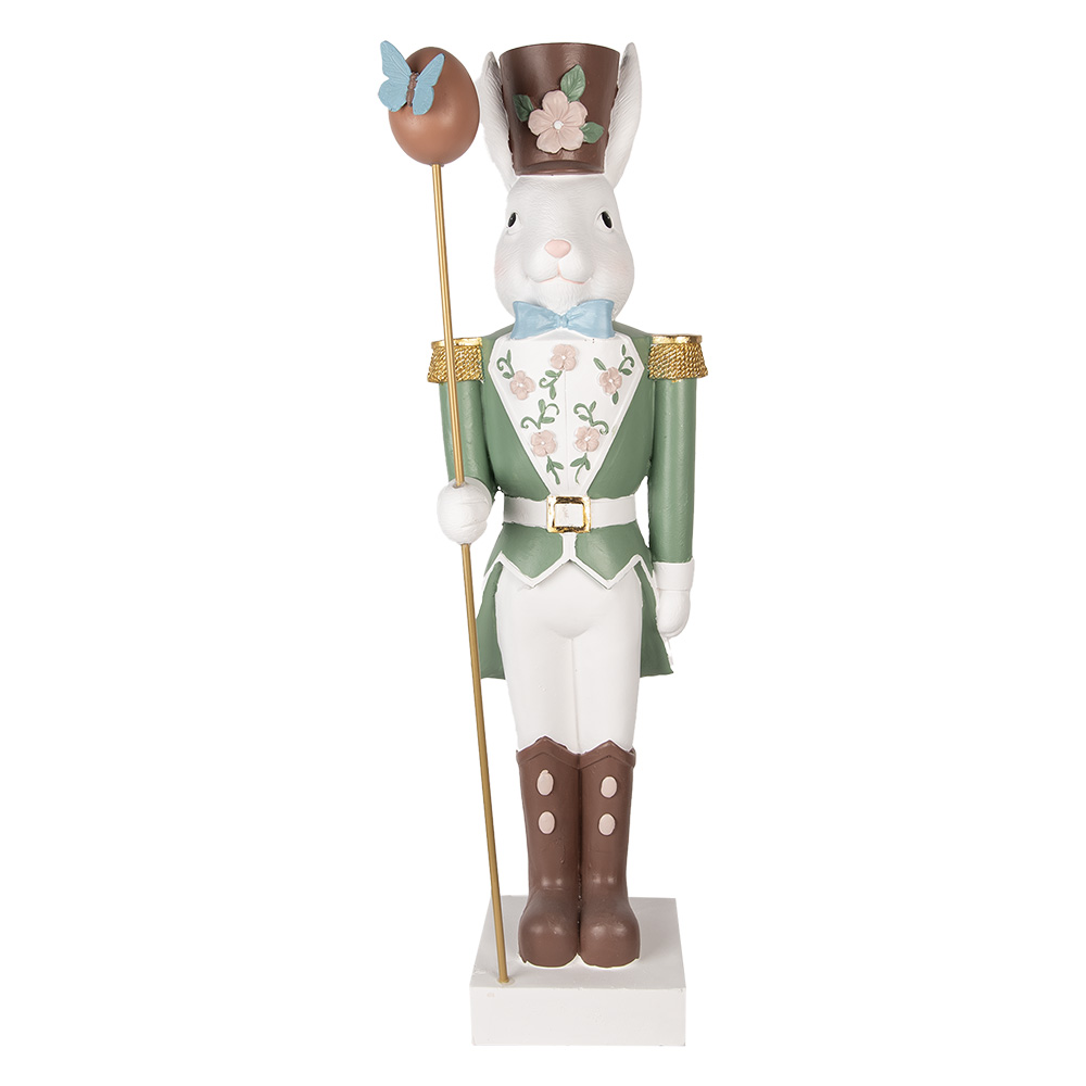 Decoratie konijn 28x23x96 cm