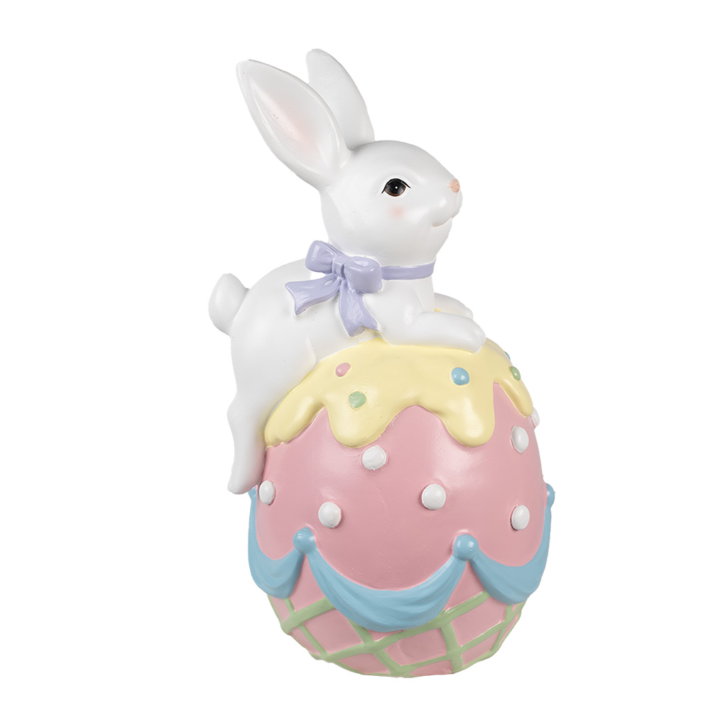 Decoratie konijn 32x28x55 cm