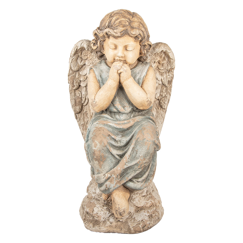 Decoratie engel 32x23x56 cm
