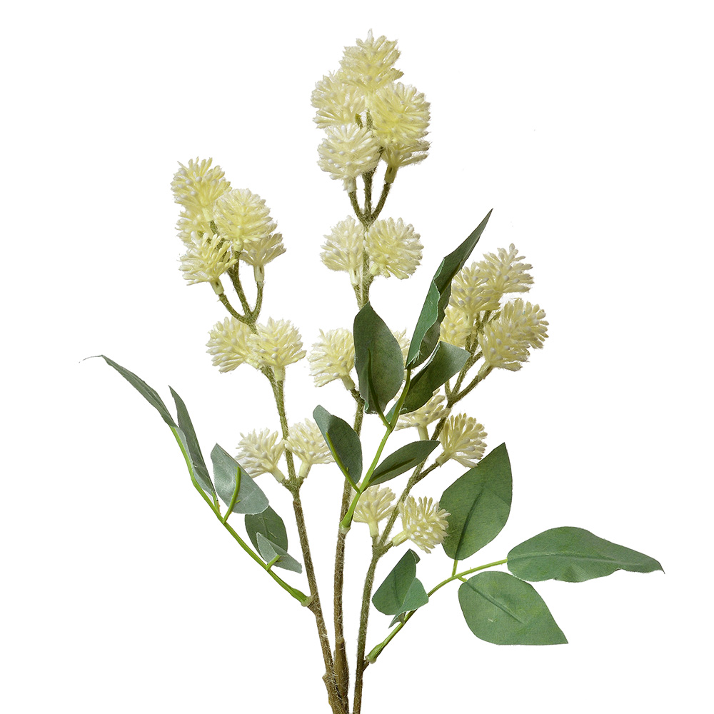 Decoratie tak met bloemen 16x7x68 cm