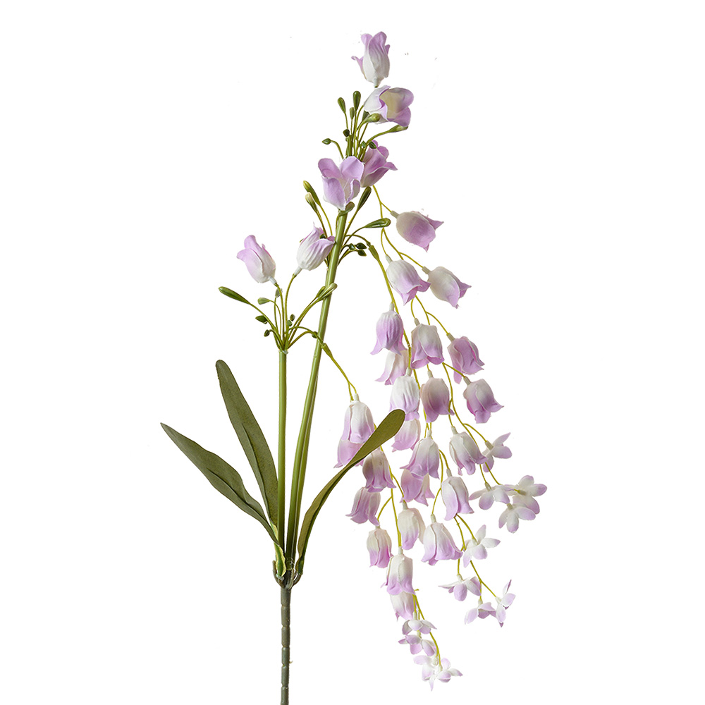 Decoratie tak met bloemen 15x6x80 cm