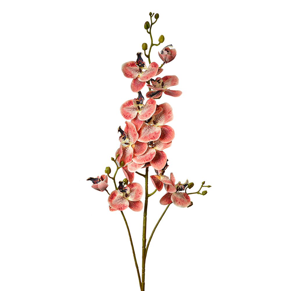 Decoratie tak met bloemen 15x8x116 cm