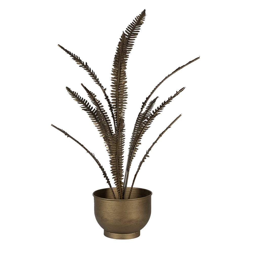 Decoratie plant in pot 41x40x63 cm