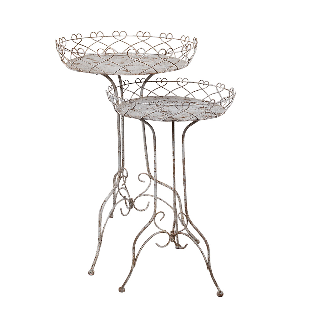 Plantentafeltje (2) Ø 52x84/ Ø 42x66 cm