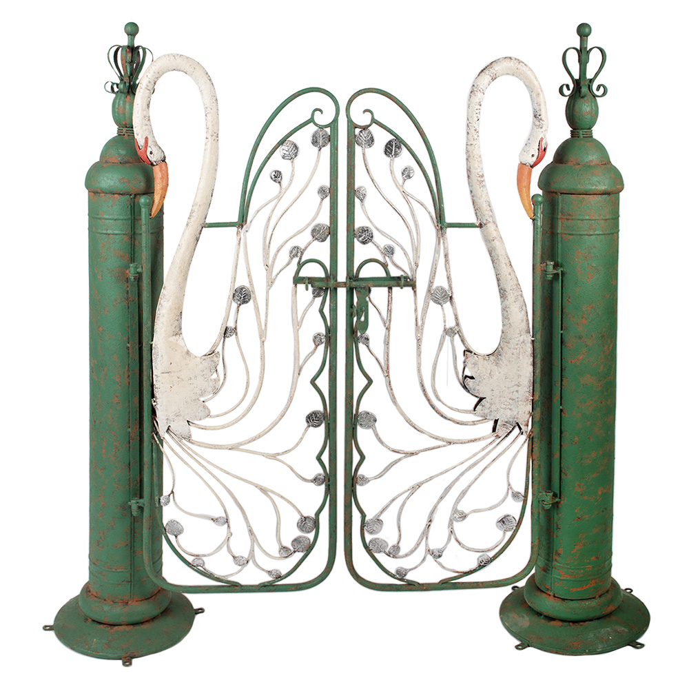 Decoratie poort 132x31x138 cm