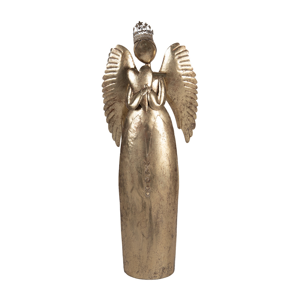 Decoratie engel 36x15x100 cm