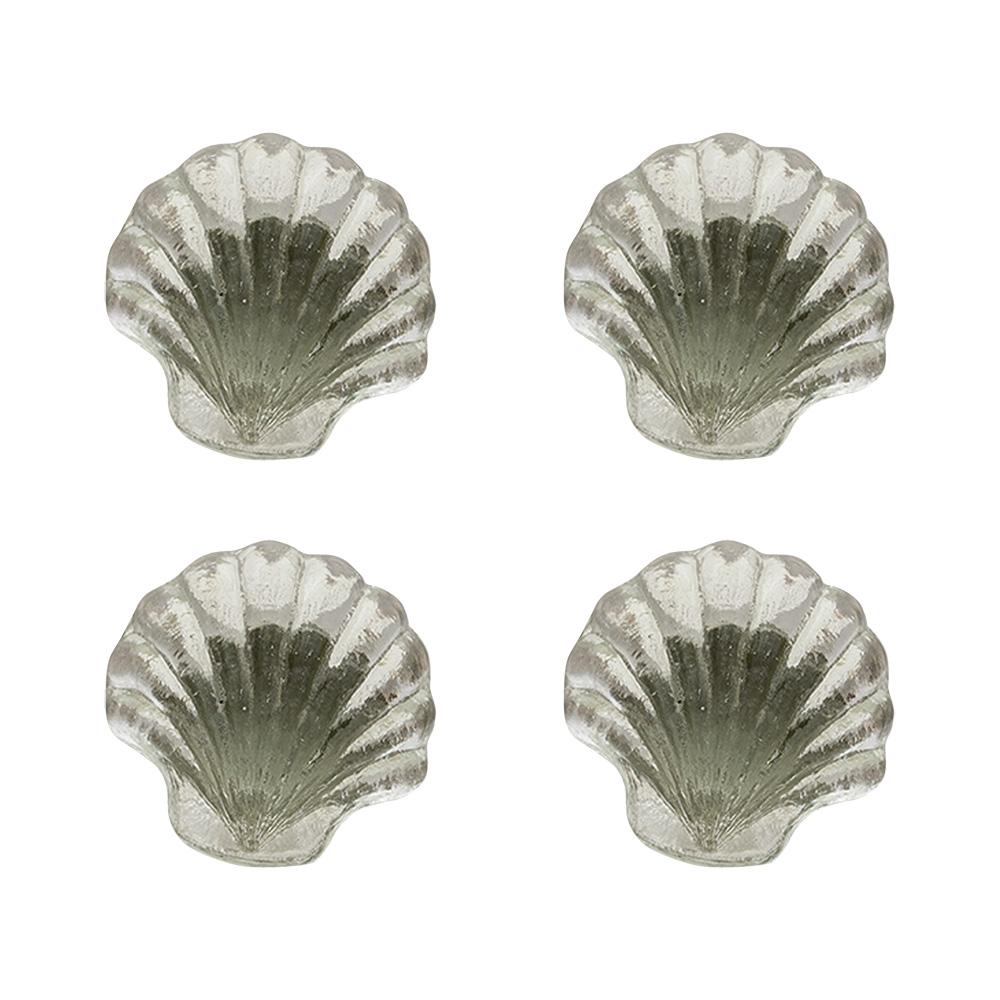 Deurknop 4x4x3/6 cm (set 4)