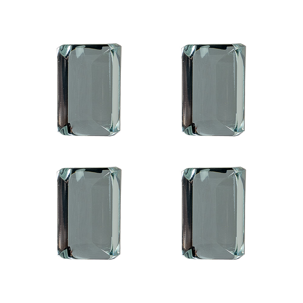 Deurknop 4x3x2/6 cm (set 4)