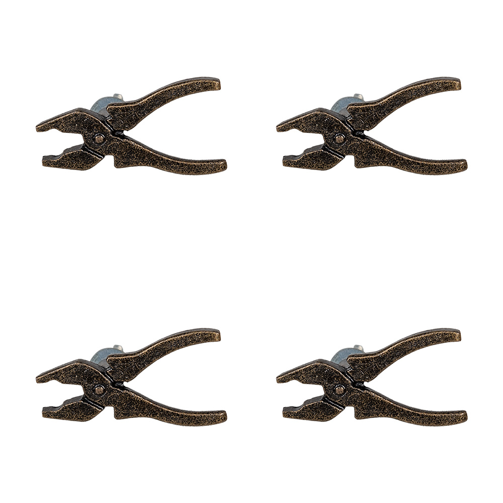 Deurknop 6x3x3 cm (set 4)