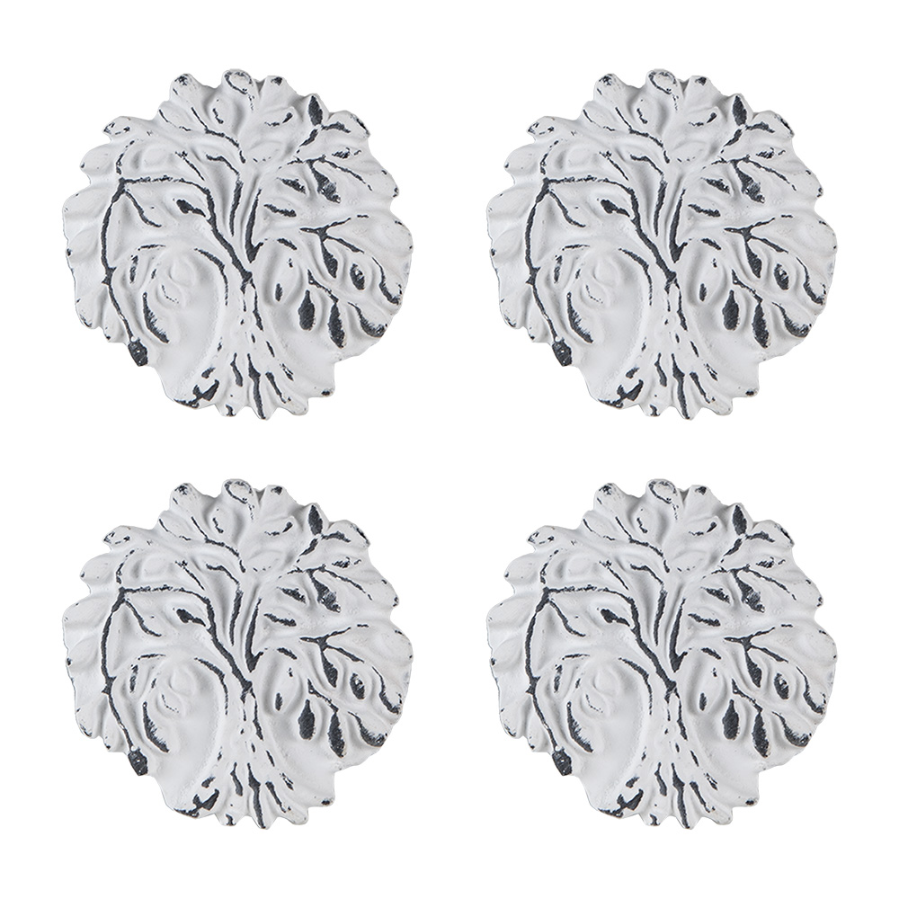 Deurknop Ø 4x3/6 cm (set 4)