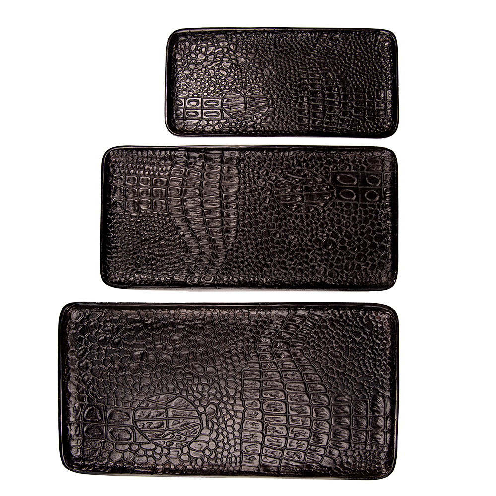 Dienblad (set van 3) 55x28x2 / 48x23x2 / 38x18x2 cm