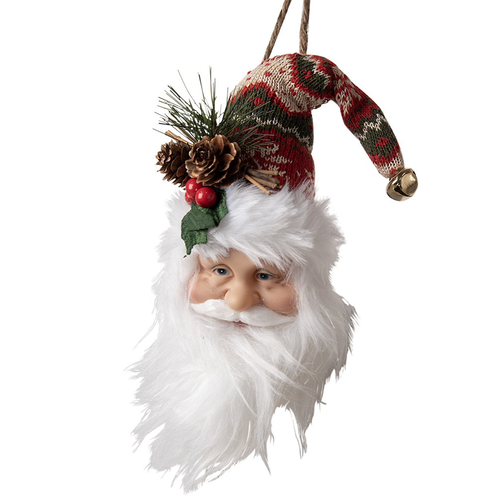 Decoratie hanger Kerstman 10x9x28 cm
