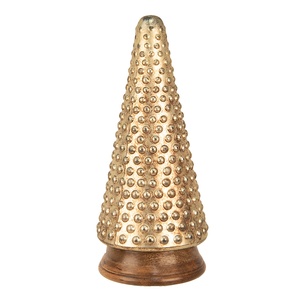 Decoratie kerstboom Ø 14x31 cm