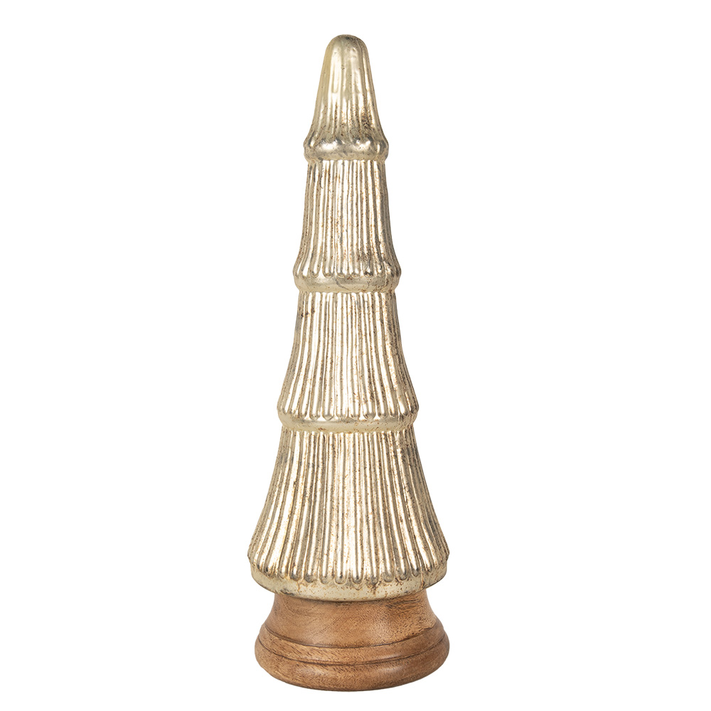 Decoratie kerstboom Ø 15x45 cm