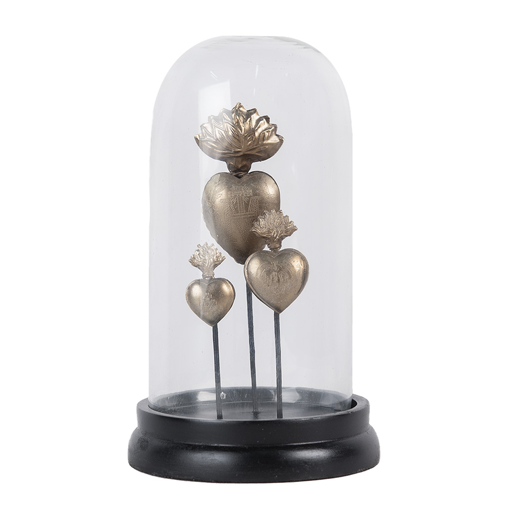 Stolp met decoratie Ø 22x13 cm