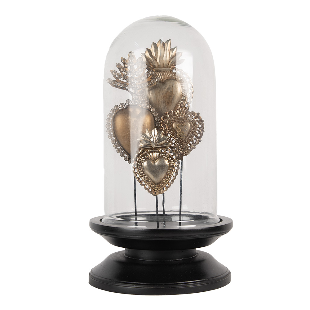 Stolp met decoratie Ø 21x37 cm