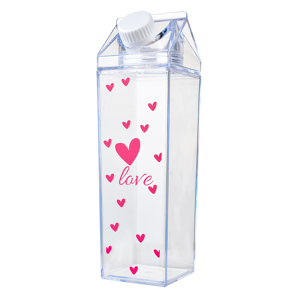 Drinkfles 6x6x20 cm / 500 ml