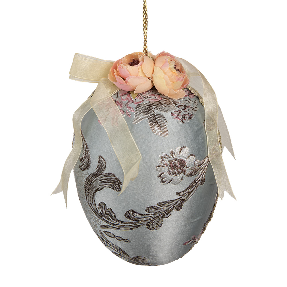 Decoratie hanger ei Ø 15x21 cm