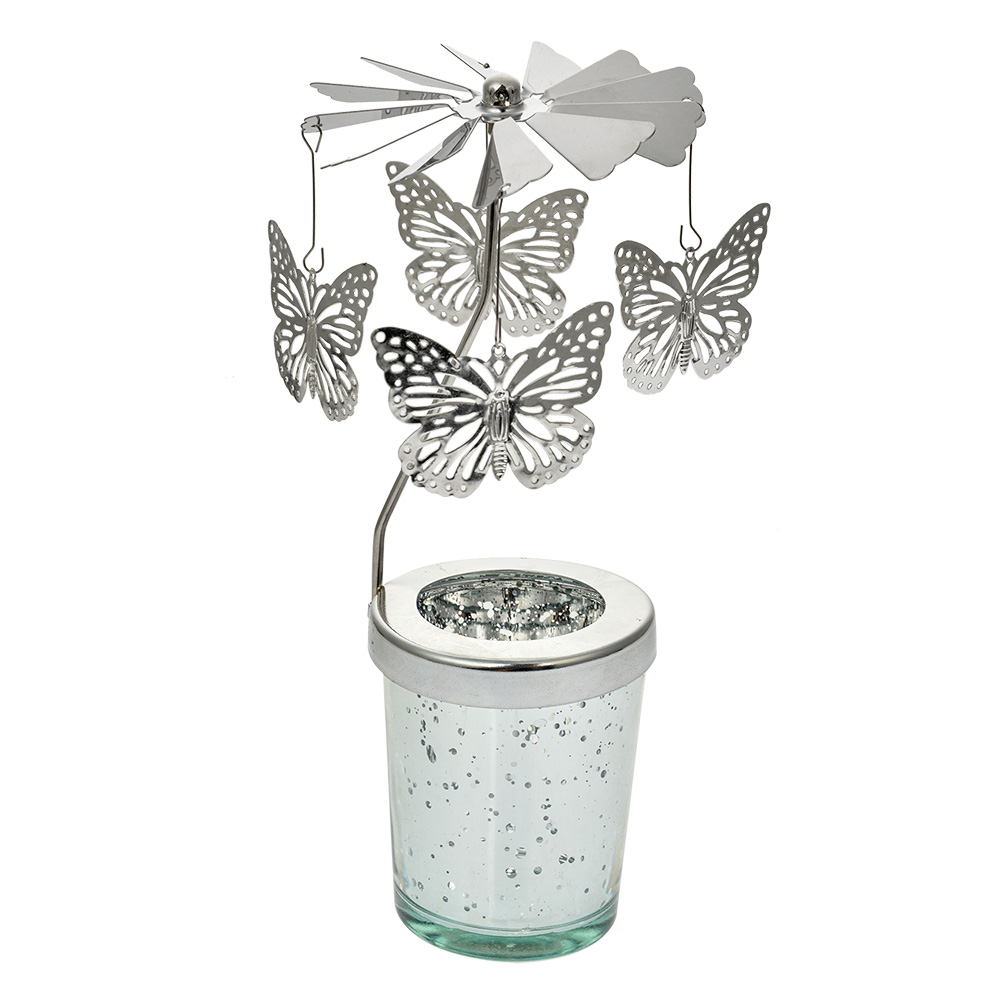 Theelichtcarrousel Ø 8x17 cm