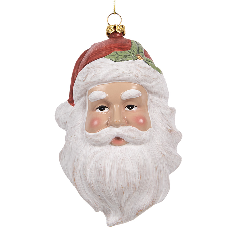 Decoratie hanger Kerstman 9x7x15 cm