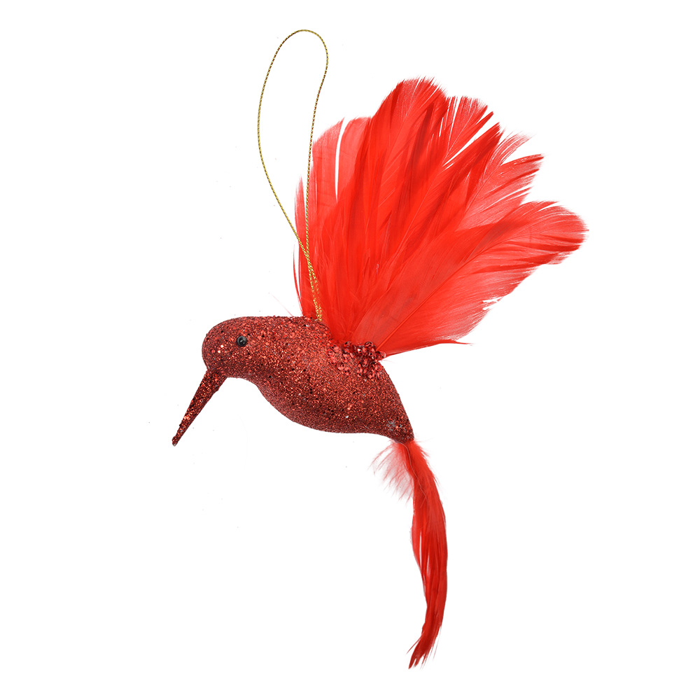 Decoratie hanger vogel 22x5x15 cm