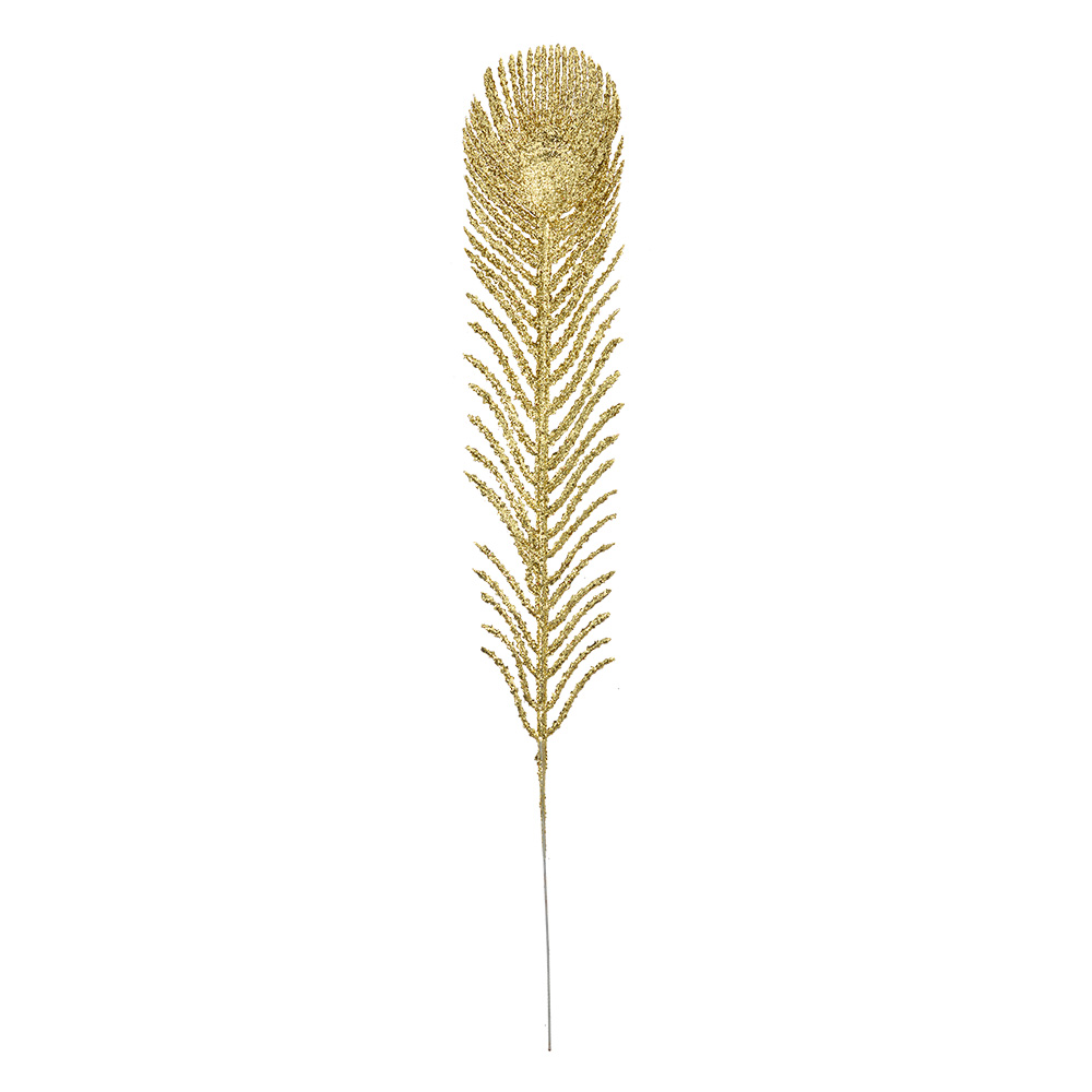 Decoratie veer 7x1x42 cm