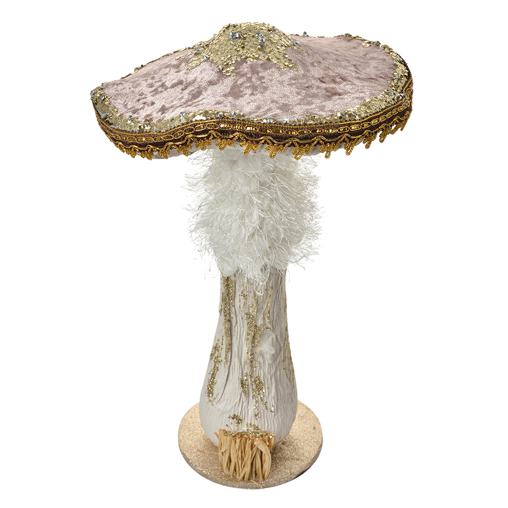 Decoratie paddenstoel Ø 26x43 cm