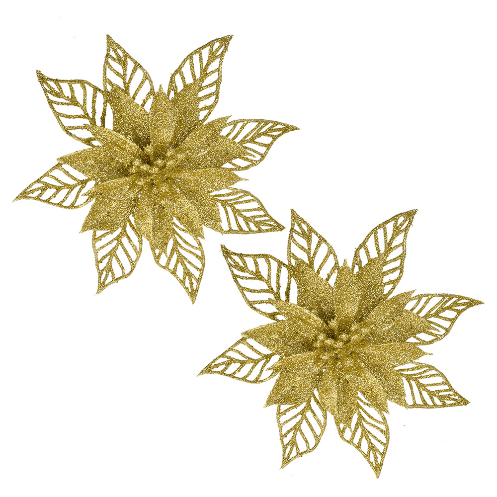 Decoratie Kerst (2) Ø 15x2 cm