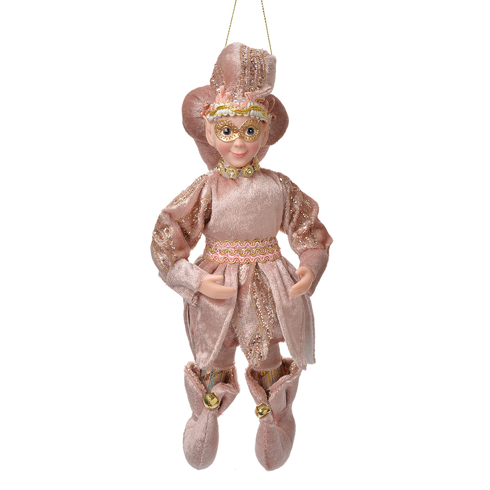 Decoratie hanger elf 10x8x28 cm