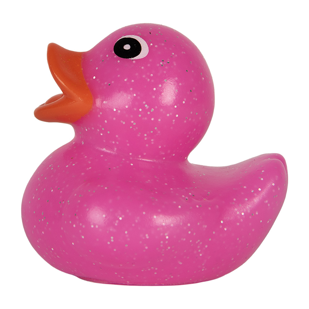 Decoratie badeend 6x6x6 cm