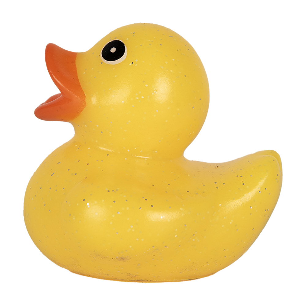 Decoratie badeend 6x6x6 cm