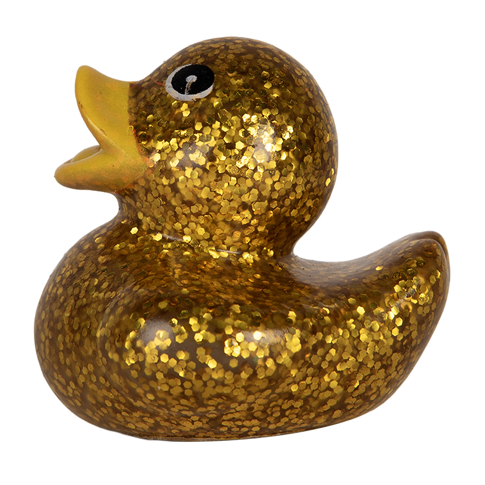 Decoratie badeend 6x6x6 cm