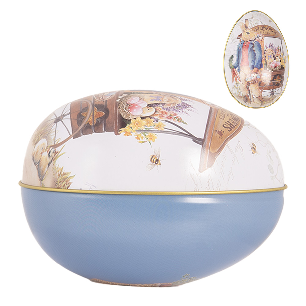 Decoratie ei 8x13x8 cm