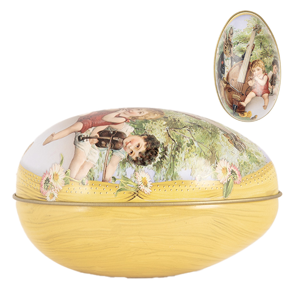 Decoratie ei 7x11x7 cm