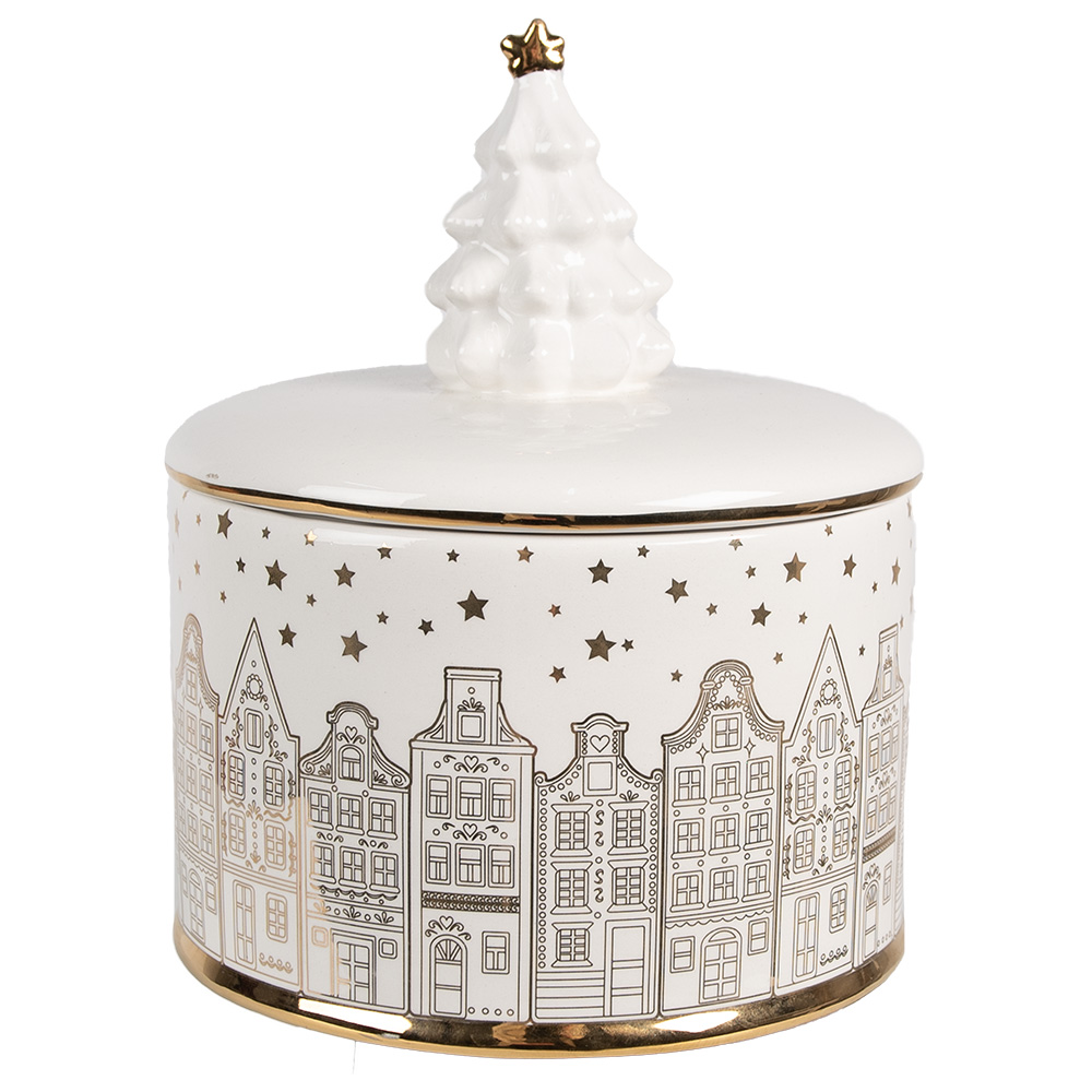 Voorraadpot met deksel Ø 15x19 cm