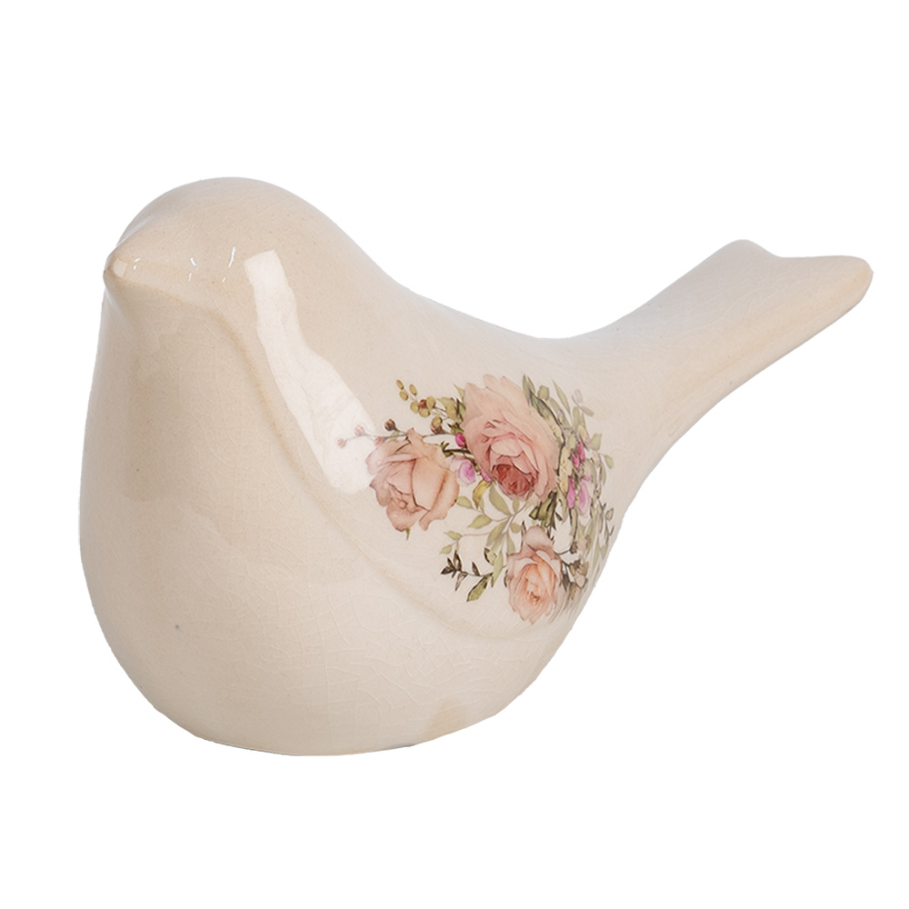 Decoratie vogel 22x9x12 cm