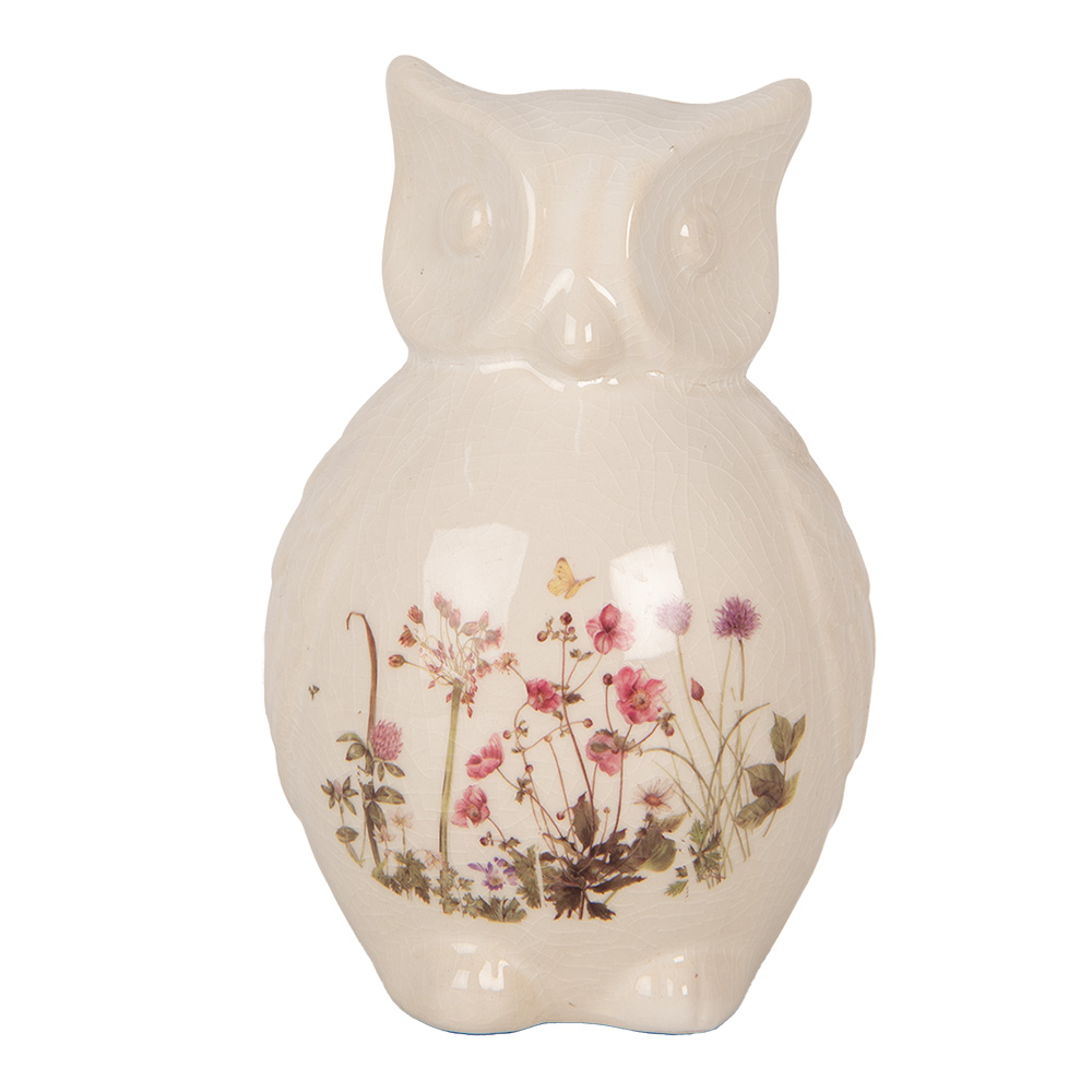 Decoratie uil 11x10x17 cm