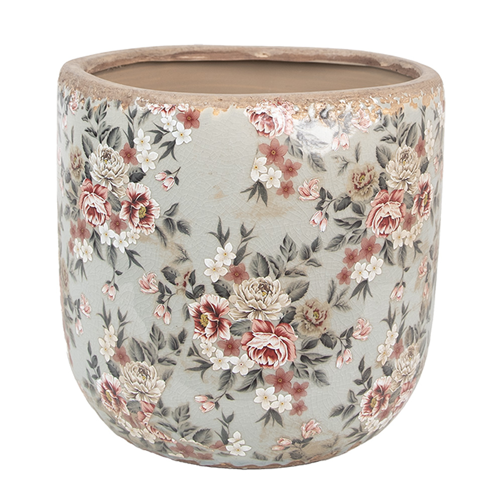 Decoratie bloempot Ø 19x18 cm