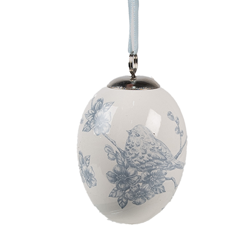 Decoratie hanger ei Ø 6x8 cm