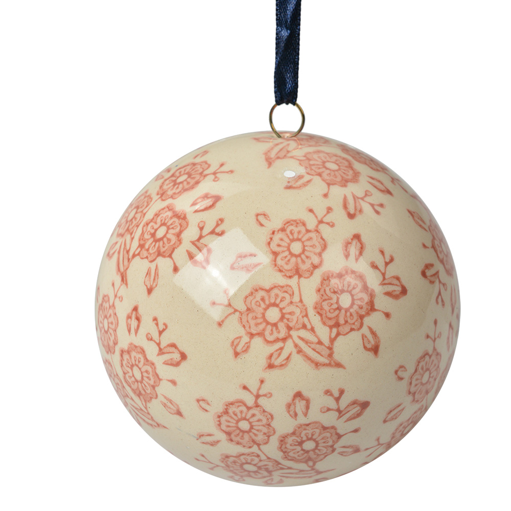 Decoratie bal Ø 8x8 cm