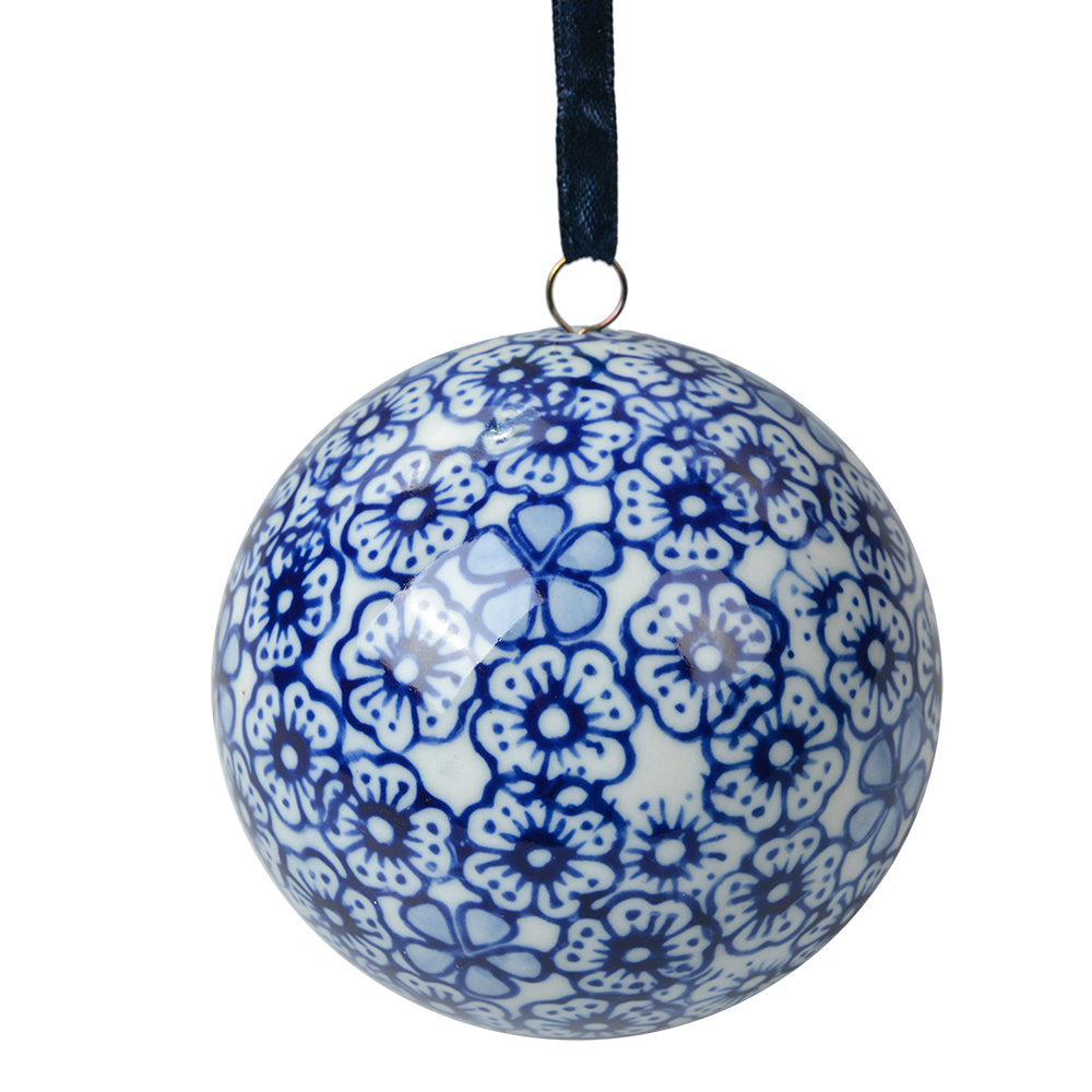 Decoratie bal Ø 8x8 cm