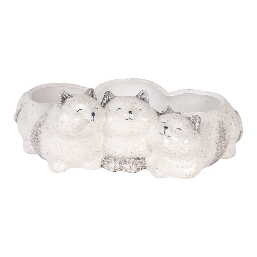 Decoratie katten 27x16x10 cm